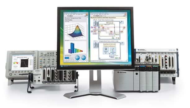 Figure 1. LabVIEW seamlessly integrates thousands of measurement and control devices.