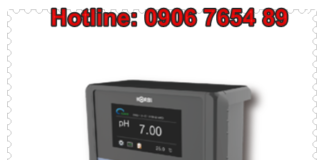 Đầu dò, cảm biến, bộ hiển thị, bộ điều khiển, pH Meter – HAPH-4000