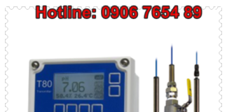Đầu dò, cảm biến, bộ hiển thị, bộ điều khiển, pH Meter – T80-PHS80