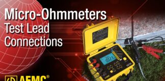 AEMC® – Micro-Ohmmeter Test Lead Connections