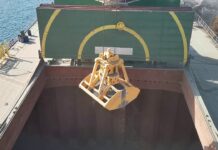 GUVEN GRAB – BULK OPERATIONS – RADIO REMOTE CONTROL GRAB – CLINKER LOADING