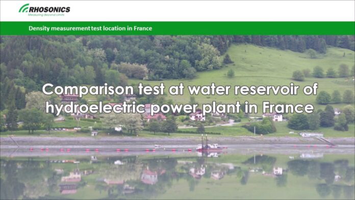 Rhosonics at Density Meter Comparison Test in France
