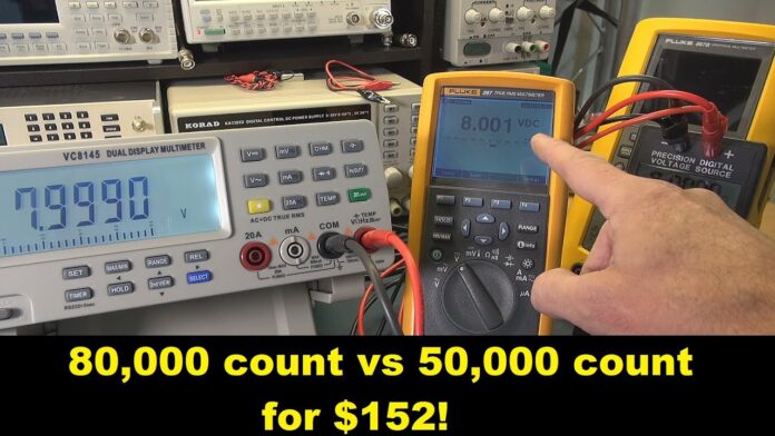 Oddball #1 – Vici VC8145 Dual Display Bench Multimeter