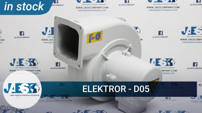 ELEKTROR D05 (IN STOCK) Blower – Soffiatore -Gebläse – 送风机 – منفاخ