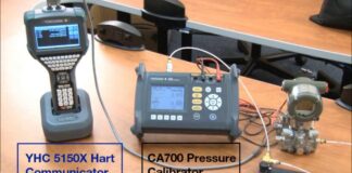 YHC5150X and CA700 Analog Pressure Trim of a EJA110E Differential Pressure Transmitter