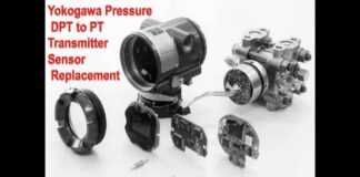 Yokogawa Pressure Transmitter Sensor Fault, sensor replacement
