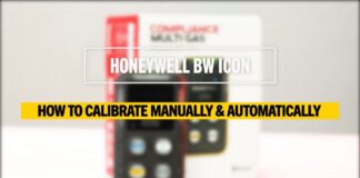 How To Manually and Automatically Calibrate the Honeywell BW Icon