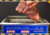 Tenderizing a Steak With an Ultrasonic Cleaner