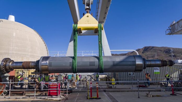 Unit 3 Generator Rotor Removal