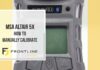 MSA ALTAIR 5X – How to Manually Calibrate