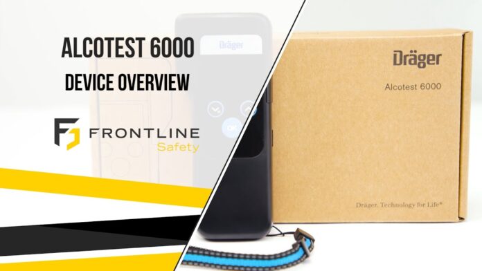 Overview of the Drager Alcotest 6000 Breathalyser Alcohol Screening Device