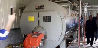 gas/oil fired steam boiler operation