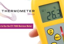 How to Use the ETI 7000 Moisture Meter