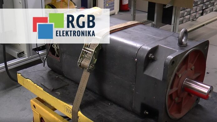 SIEMENS DC Motor Test Run on DC Motors Test Stand – RGB Elektronika
