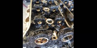 Doing some ultrasonic cleaning