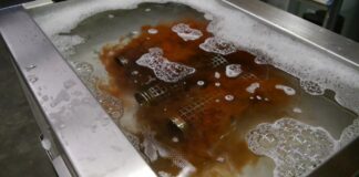 Ultrasonic Cleaning Of Filters