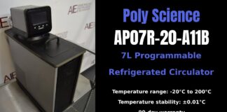 PolyScience AP07R-20-A11B 7L Programmable Refrigerated Circulator (Item: 1495K CIRC)