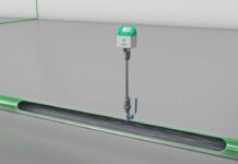 How to install a compressed air flow meter under pressure?