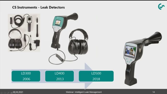 Webinar: Leak detection – Detecting compressed air leakages