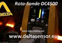 Scanning Hot Metal Detector Rota-Sonde DC4500 DELTA