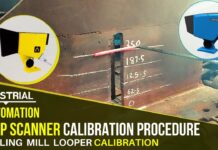 Loop Scanner Calibration Procedure | Rolling Mill Looper Calibration | Industrial Automation Machine