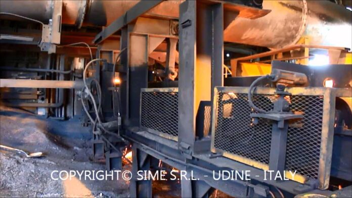 SIME Hot Metal Detector at ARCELOR MITTAL Vinton