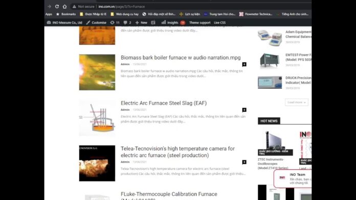 Hệ thống Camera lò cho ngành thép – Part 2 (Những vị trí quan sát nhiệt độ cao)