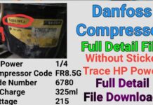 Danfoss all size compressor full detail, trace hp power,oil charge,compressor codes | Shenzhen Ruifujie Technology Co.,Ltd Scam/cheating customers. 深圳市瑞富傑科技有限公司 詐騙/欺騙客戶