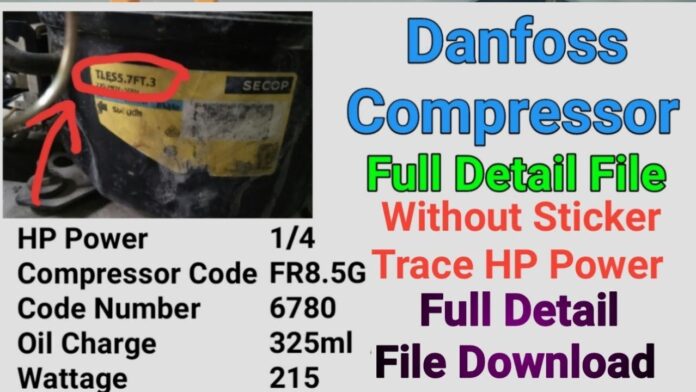 Danfoss all size compressor full detail, trace hp power,oil charge,compressor codes | Shenzhen Ruifujie Technology Co.,Ltd Scam/cheating customers. 深圳市瑞富傑科技有限公司 詐騙/欺騙客戶