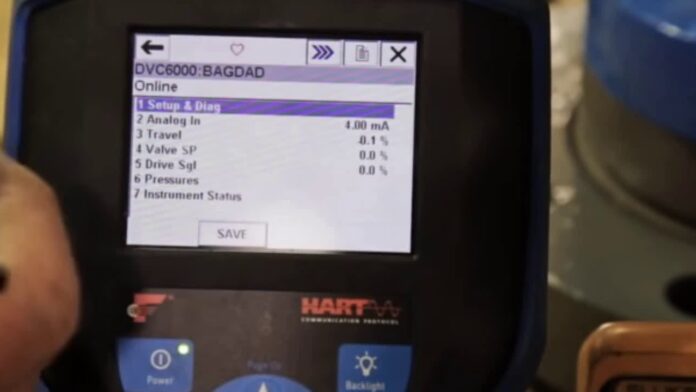 Positioner and valve calibration with HART communicator | Calibrator Việt Nam