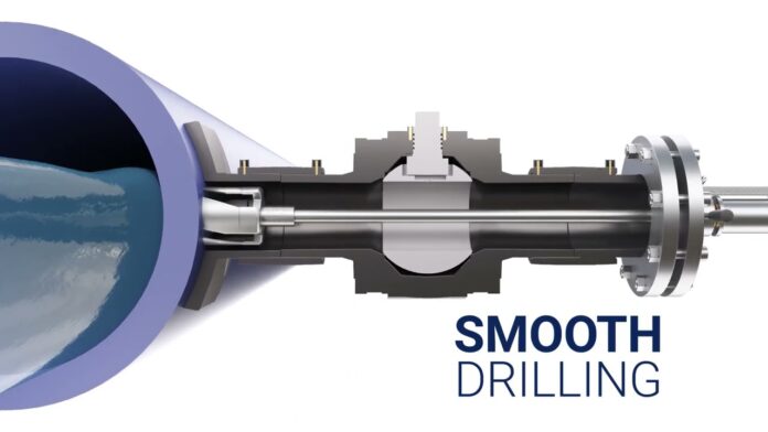 FOX Under Pressure Drill – Hot Tapping – Connection to PE pipelines under pressure | Calibrator Việt Nam