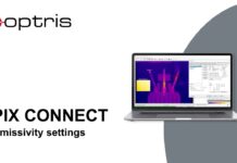 PIX Connect: Emmisivity settings | optris | Calibrator Việt Nam