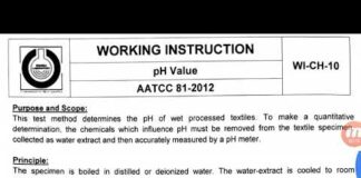 PH TextileTesting. AATCC 81:2012 | Calibrator Việt Nam
