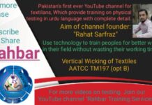 Vertical wicking of textiles | AATCC 197 (optB) | Textile testing | Calibrator Việt Nam