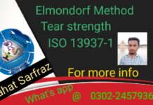 Tear strength of fabric | Elmendorf method | ISO 13937-1 | Textile testing | Calibrator Việt Nam