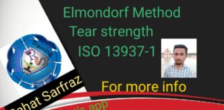 Tear strength of fabric | Elmendorf method | ISO 13937-1 | Textile testing | Calibrator Việt Nam