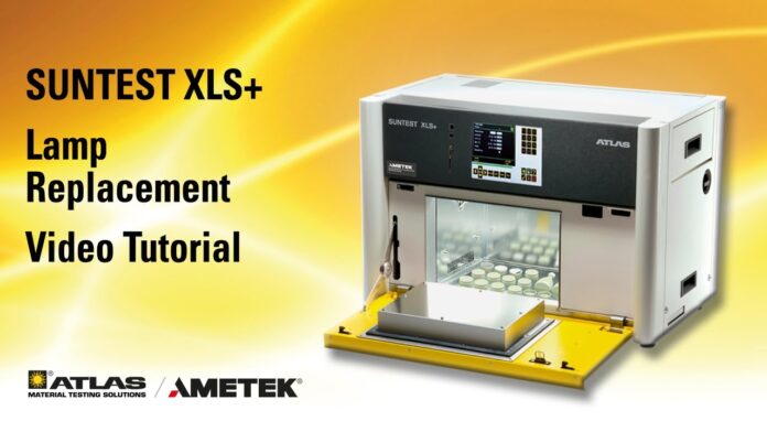 Video Tutorial: SUNTEST XLS+ Lamp Replacement | Calibrator Việt Nam