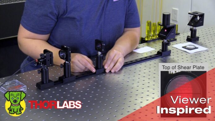 Collimate a Laser with a Shear-Plate Collimation Tester (Viewer Inspired) | Thorlabs Insights | Calibrator Việt Nam
