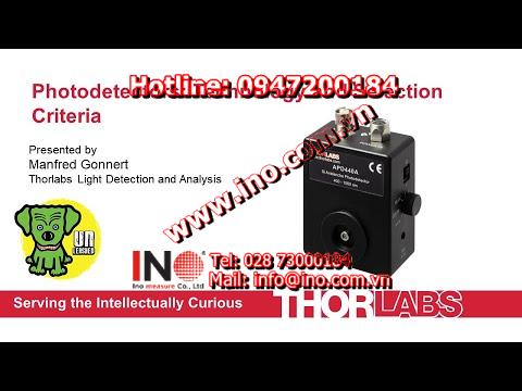 Photodetectors: Technology and Selection Criteria | Calibrator Việt Nam