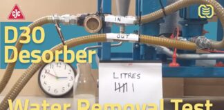 C.C.JENSEN D30 Desorber water removal demo | Thiết bị hiệu chuẩn Calibrator