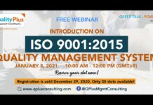 Webinar on Introduction on ISO 9001 2015 Quality Management System | Thiết bị hiệu chuẩn Calibrator