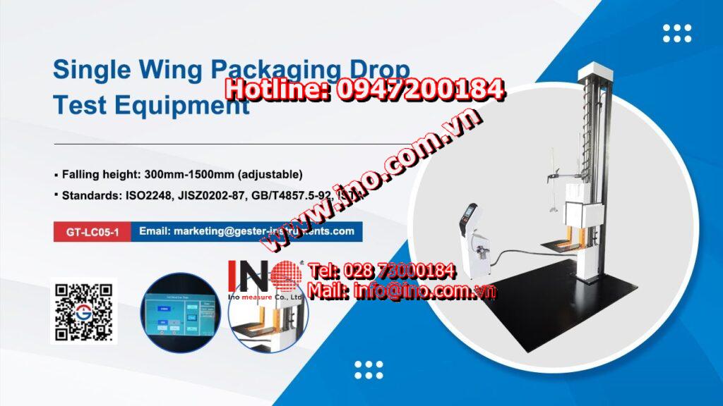 Single Wing Packaging Free Fall Drop Tester GT-LC05-1 | Thiết bị hiệu ...