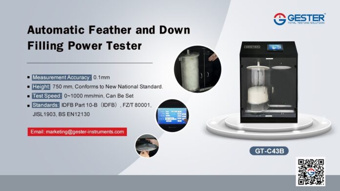 Automatic Feather and Down Filling Power Tester GT-C43B | Thiết bị hiệu chuẩn Calibrator