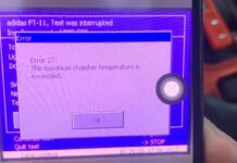 Lỗi quá nhiệt khi khởi động máy Atlas Suntest XLS+ và cách xử lý.
