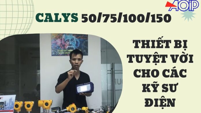 Thiết bị tạo mẫu đa chức năng AOIP CALYS. Đo phát tín hiệu cảm biến đa năng – CALYS 50/75/100/150 | Thiết bị hiệu chuẩn Calibrator