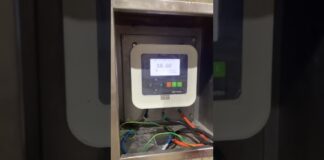 Hiển thị thực tế, online chỉ số mật độ bùn tại nhà máy Tỉ trọng bùn, mật độ bùn SDI