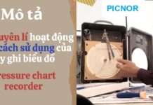 Hướng dẫn mua sắm và sử dụng máy ghi biểu đồ. Pressure Chart Recorder | Phần 2: PICNOR VIỆT NAM