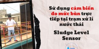 Kiểm tra và hỗ trợ việc lắp đặt sensor đo mức bùn của trạm xử lí nước thải | Sludge Level Sensor
