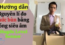 Giám sát và điều khiển mức bùn ( Slugde Level Sensor, Sewage) trong trạm xử lí nước thải công nghiệp