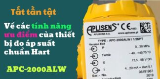 Cài đặt range đo cho thiết bị đo Áp suất chuẩn Hart Aplisens Việt Nam | APC-200ALW Aplisens | Thiết bị hiệu chuẩn Calibrator
